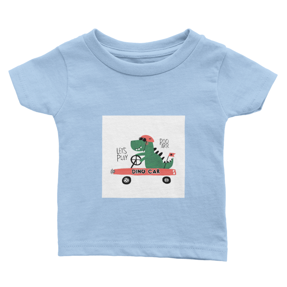 Dino car Baby T-shirt