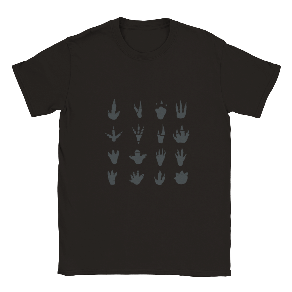 Dinosaur footprints Kids T-shirt