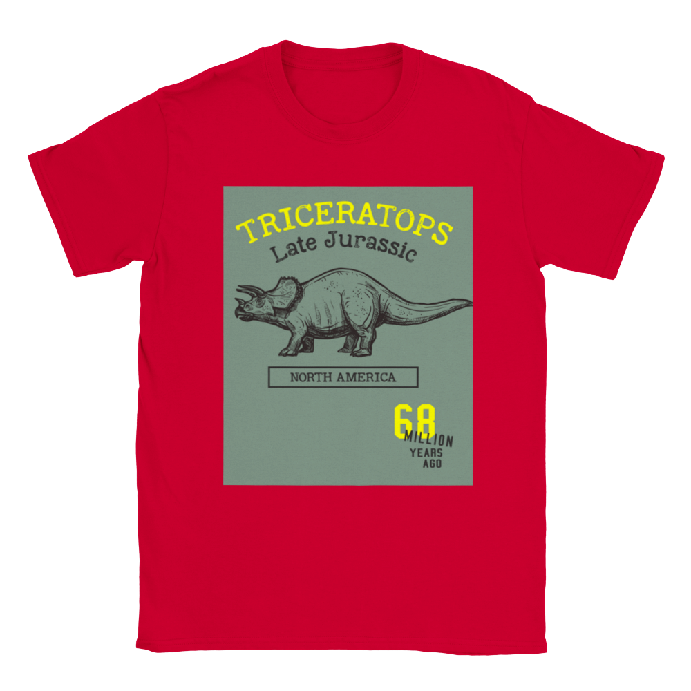 Triceratops Kids T-shirt