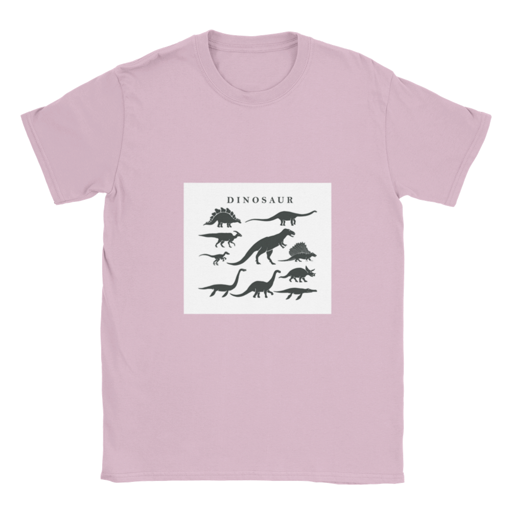 Marching dinos. Kids dinosaur T-shirt