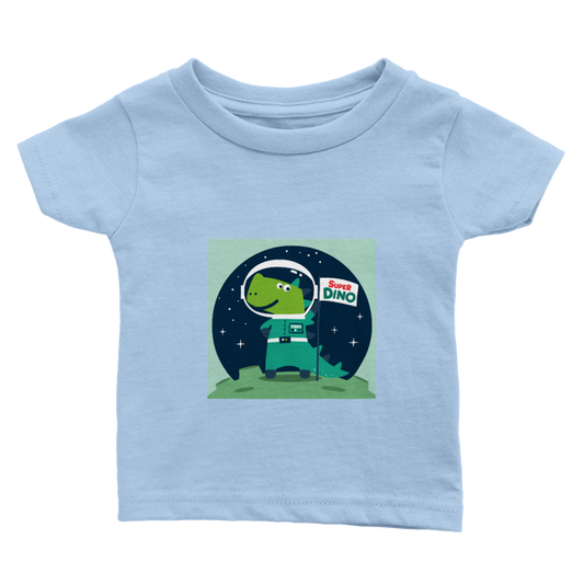 Super space dinosaur Baby T-shirt