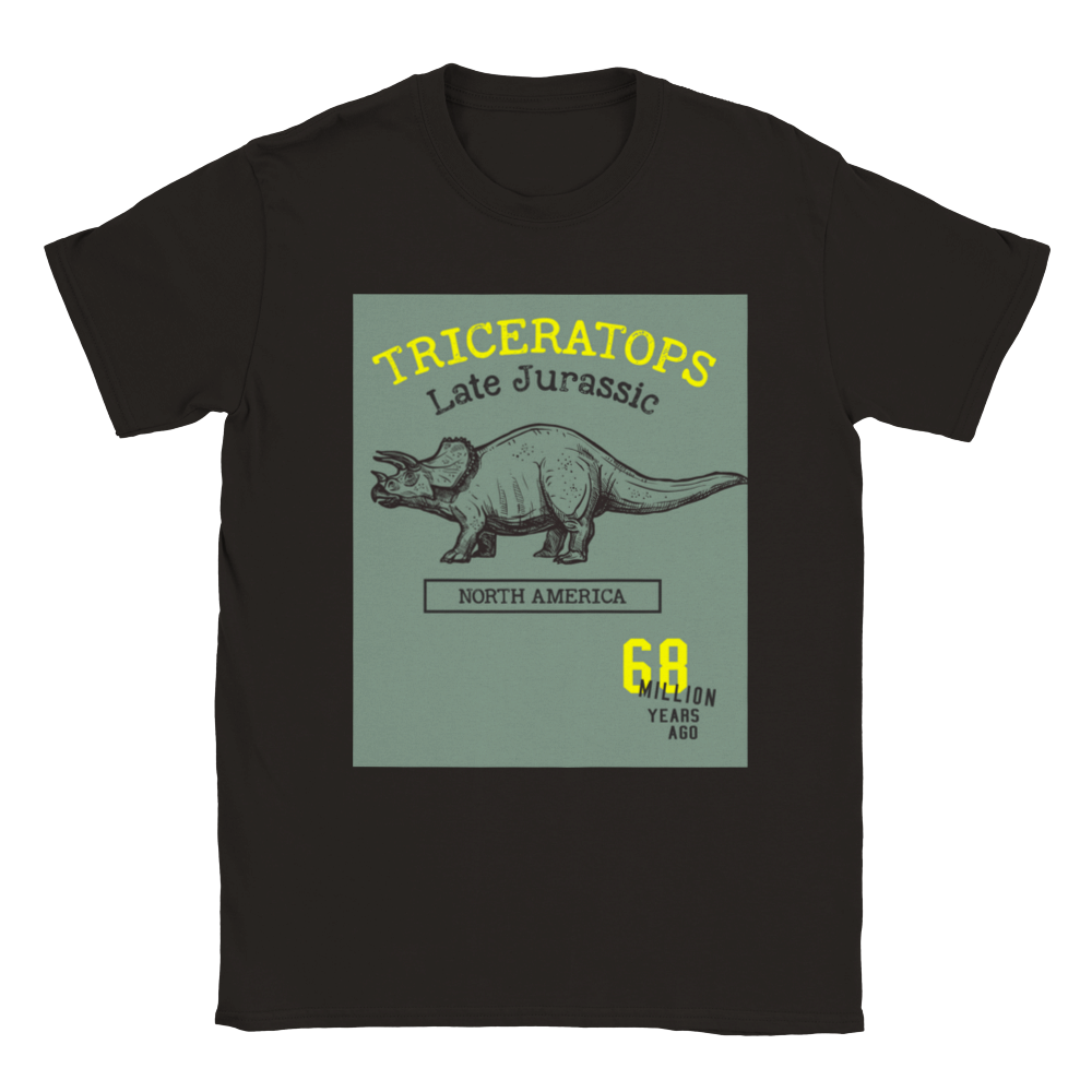 Triceratops Kids T-shirt