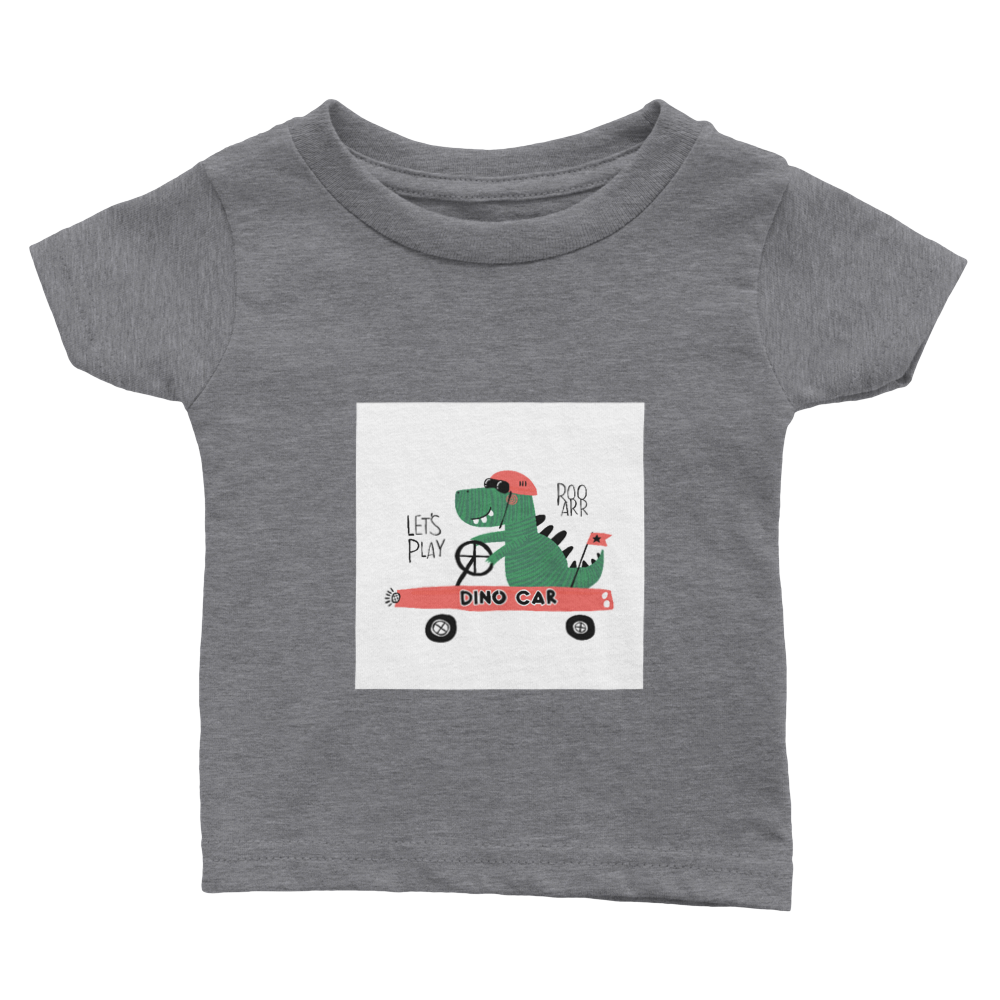 Dino car Baby T-shirt