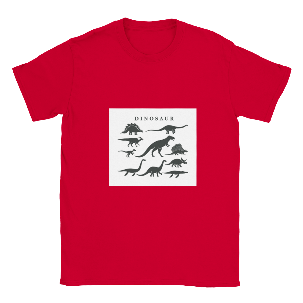 Marching dinos. Kids dinosaur T-shirt