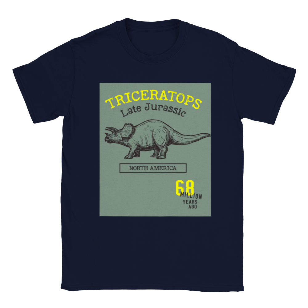 Triceratops Kids T-shirt