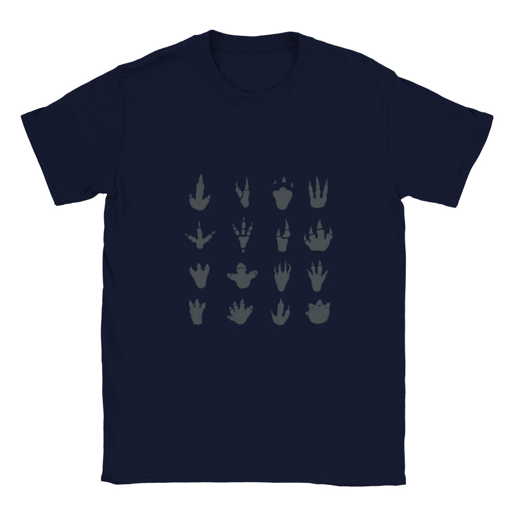 Dinosaur footprints Kids T-shirt