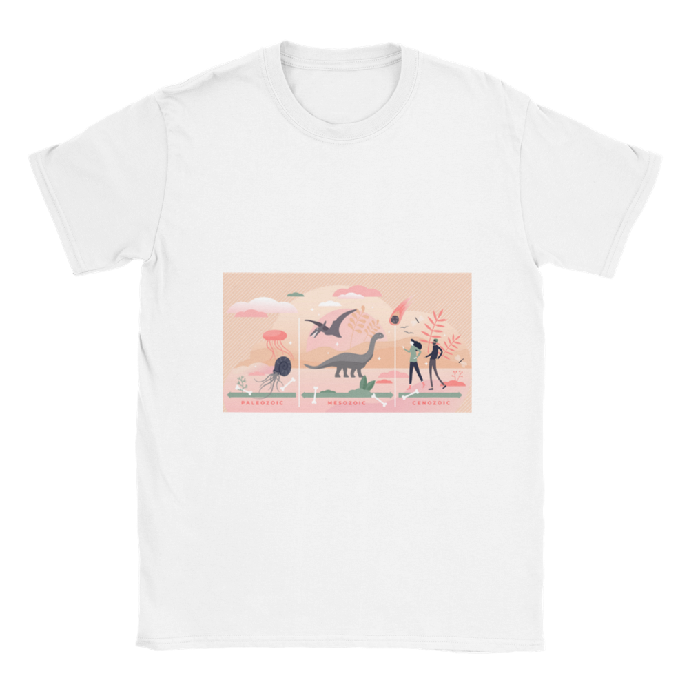 Dinosaur evolution kids T-shirt