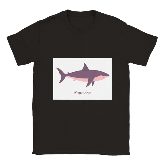 Megalodon dinosaur shark T-shirt