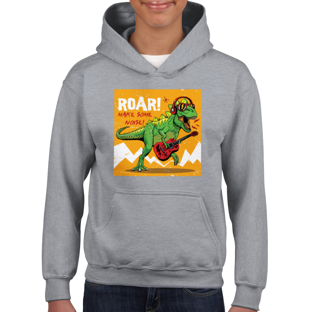 T-Rex Kids Pullover Hoodie