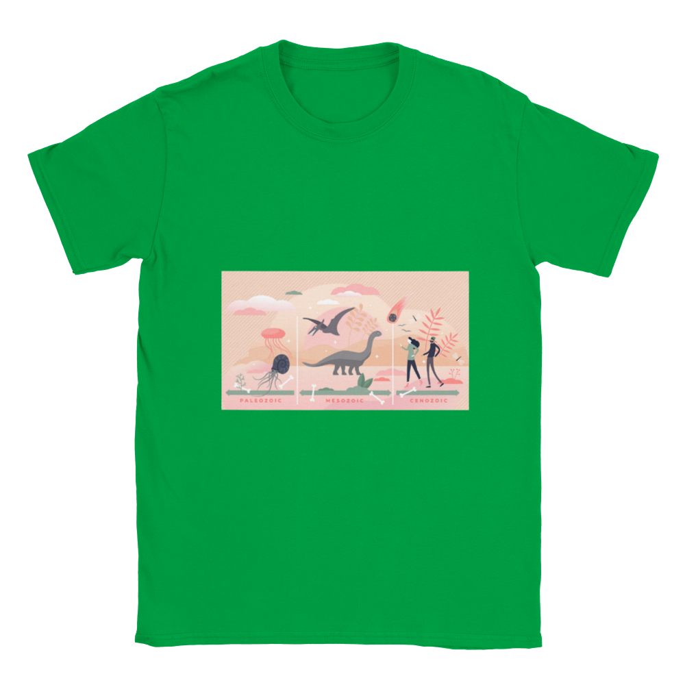 Dinosaur evolution kids T-shirt