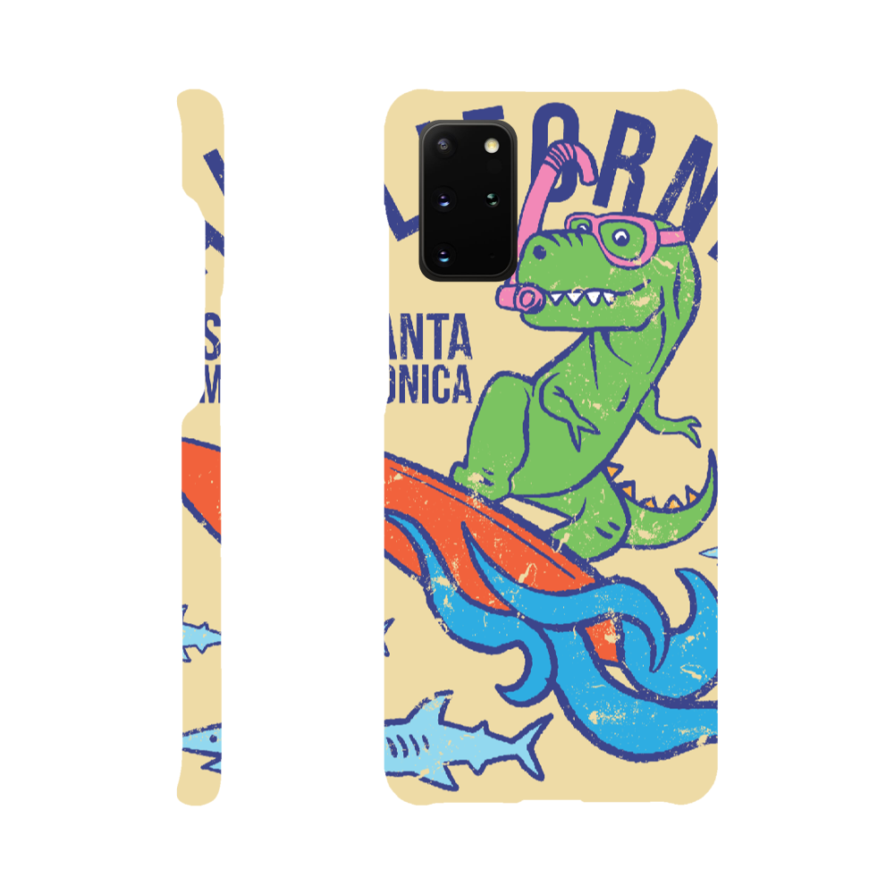 Surfing t-Rex Slim phone case Christmas gift