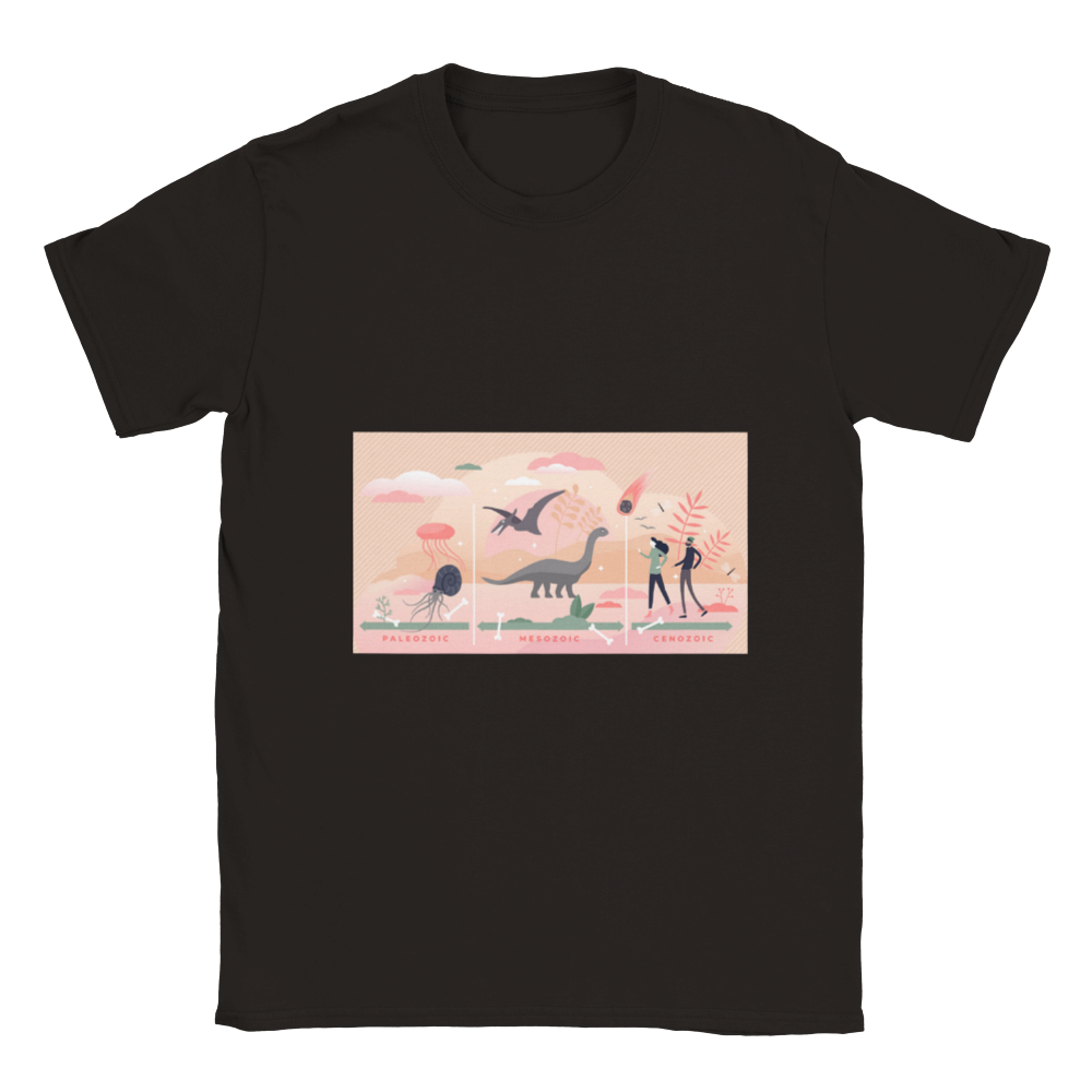 Dinosaur evolution kids T-shirt