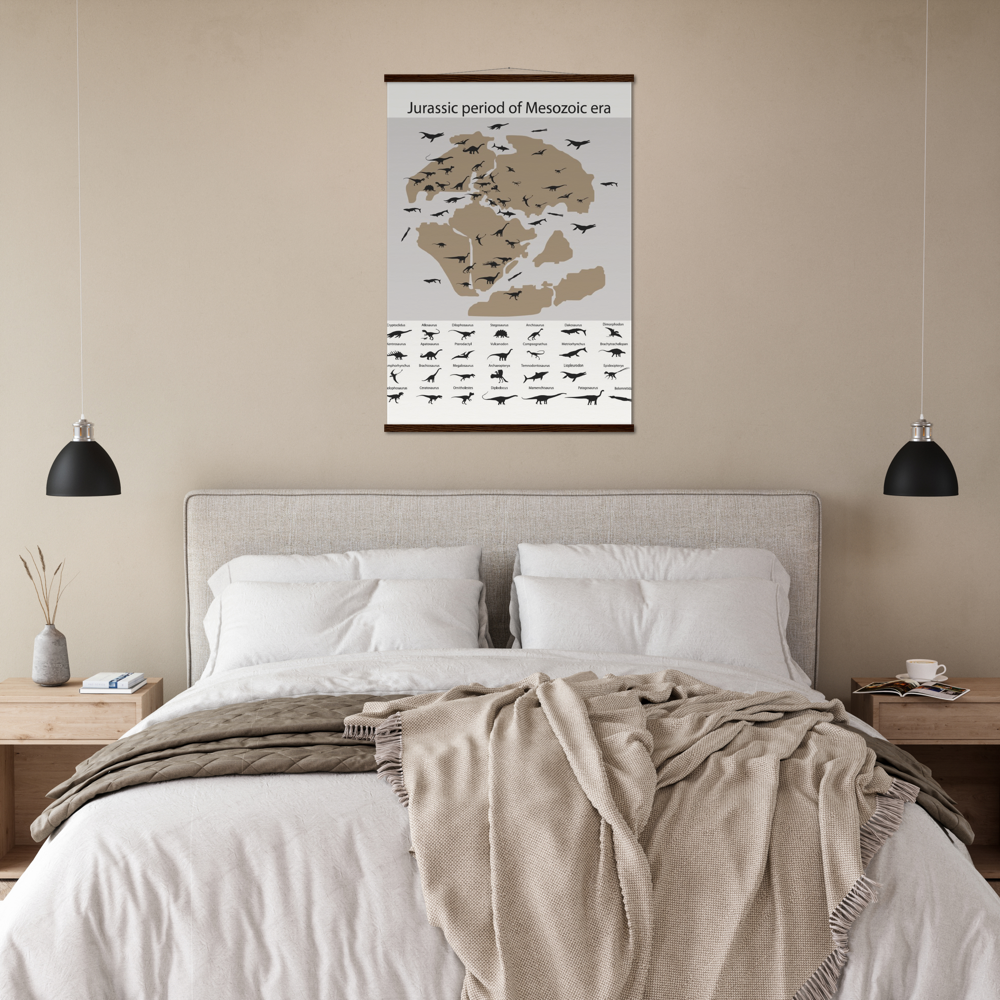 Jurassic period Museum-Quality Matte Paper Poster & Hanger