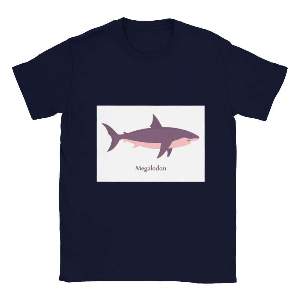 Megalodon dinosaur shark T-shirt