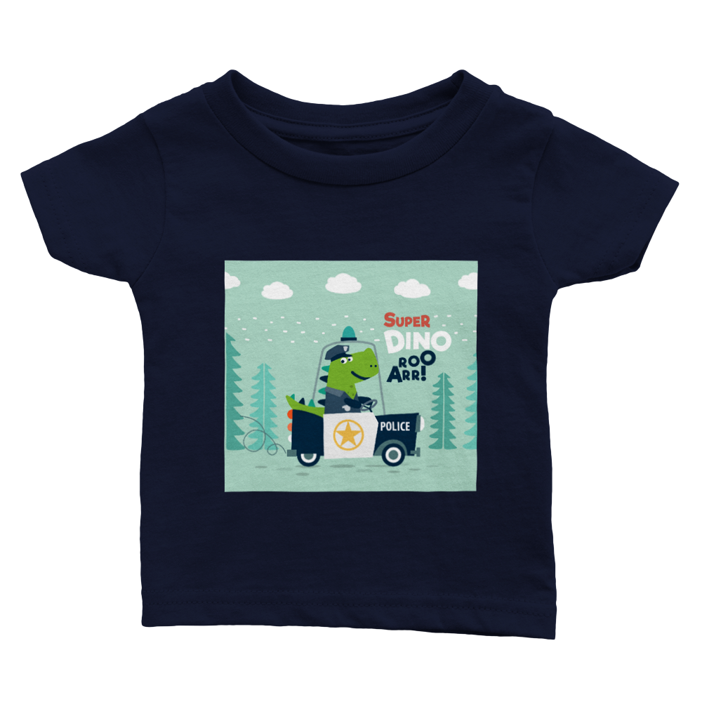 Dinosaur police Baby T-shirt