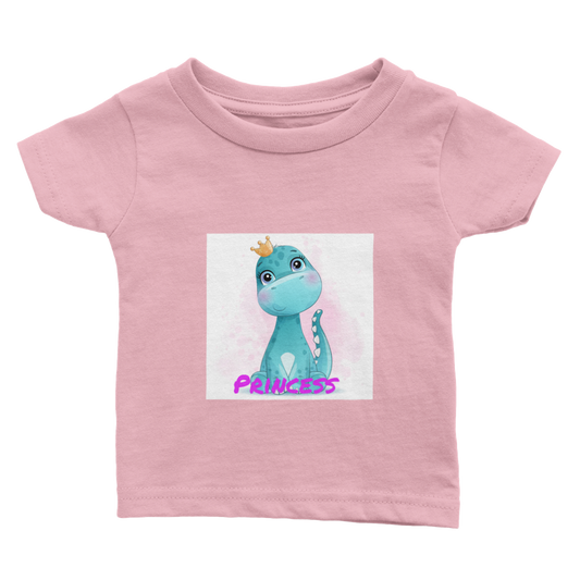 Dinosaur princess Baby T-shirt