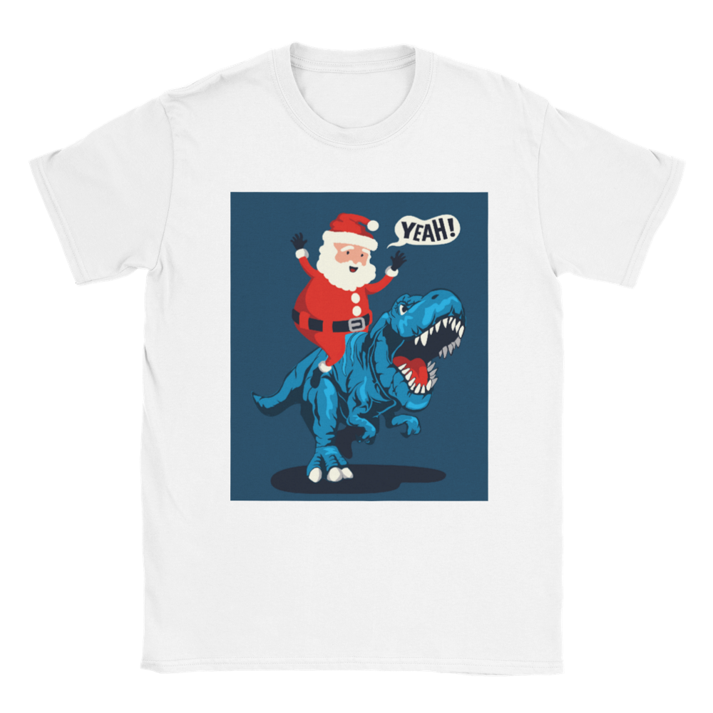 Wild Santa kids Christmas T-shirt