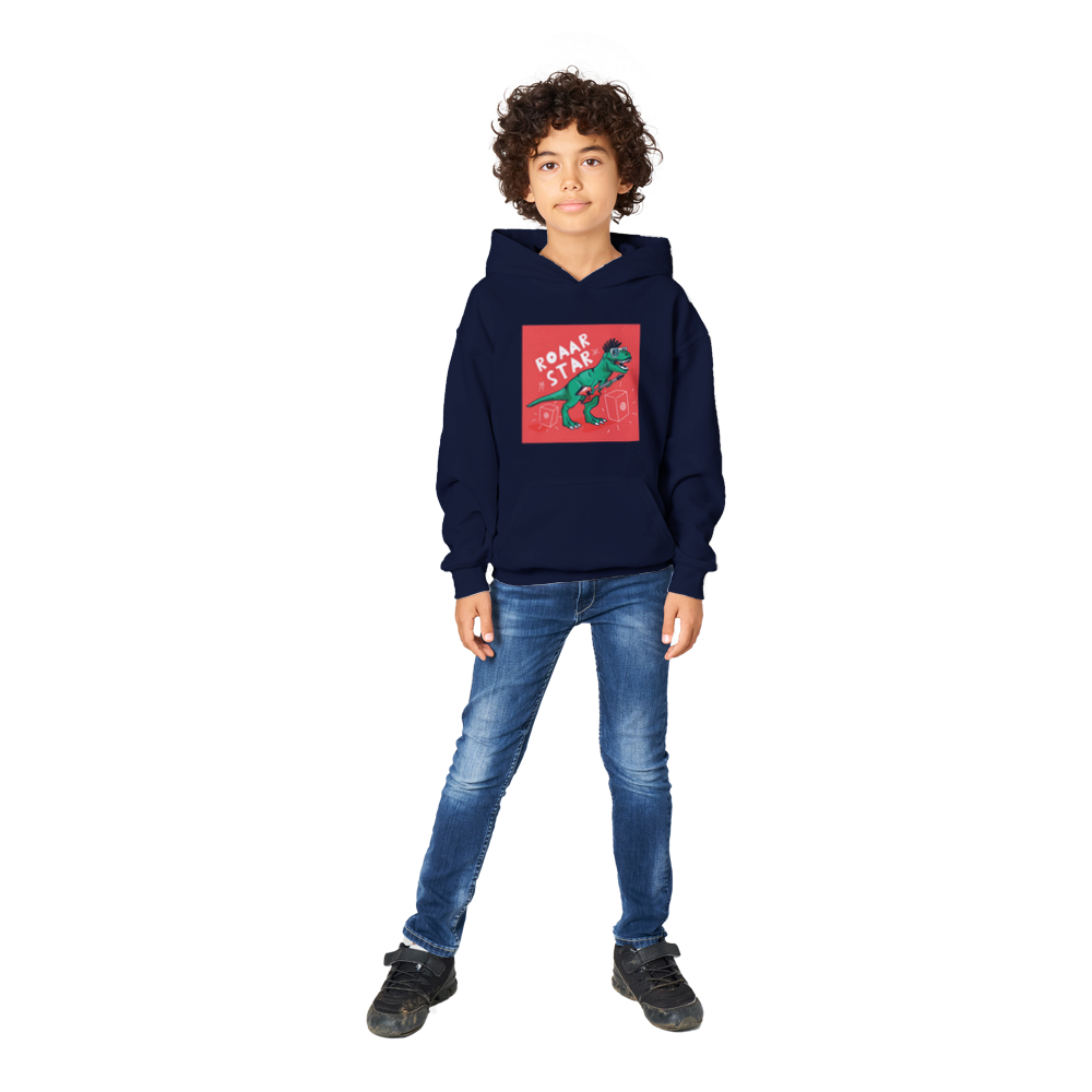 Roarsome T-Rex Kids Pullover Hoodie