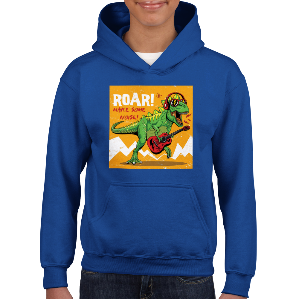 T-Rex Kids Pullover Hoodie