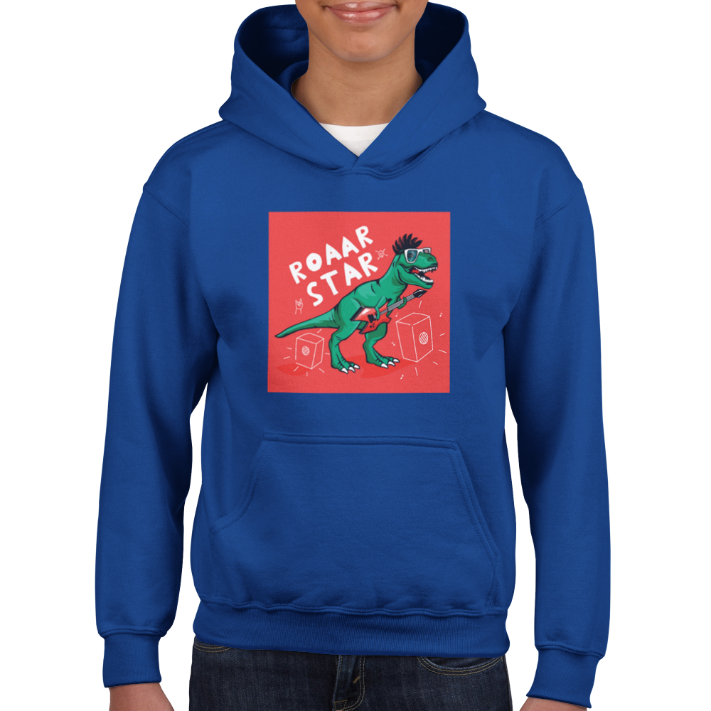 Roarsome T-Rex Kids Pullover Hoodie