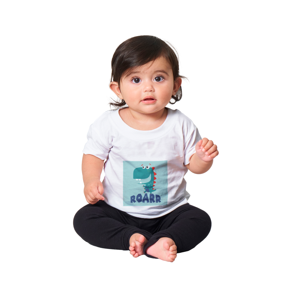 Roarr dinosaur Baby T-shirt