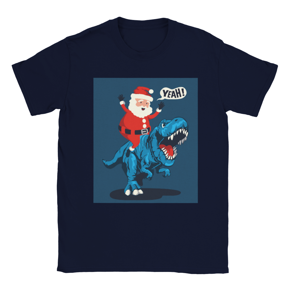 Wild Santa kids Christmas T-shirt