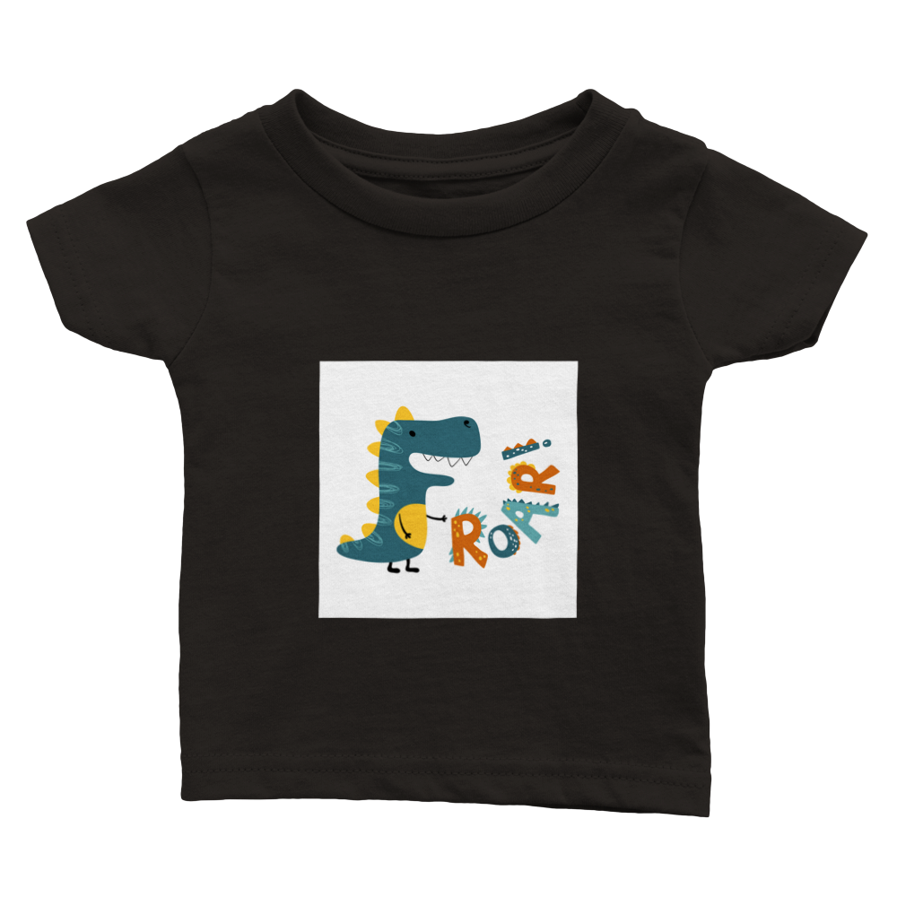 Roar dinosaur Baby T-shirt