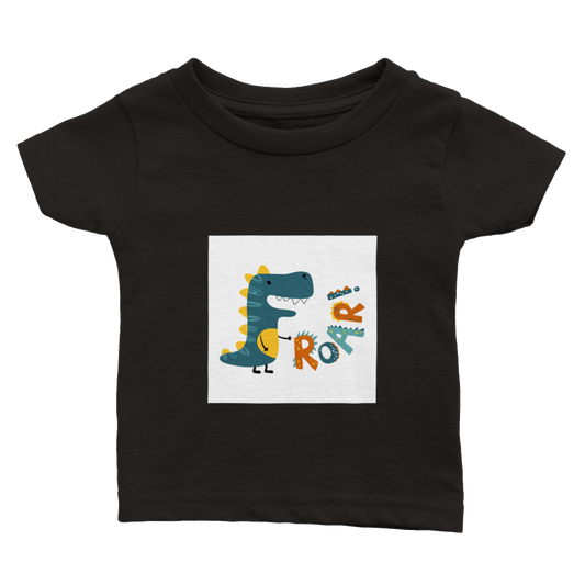 Roar dinosaur Baby T-shirt