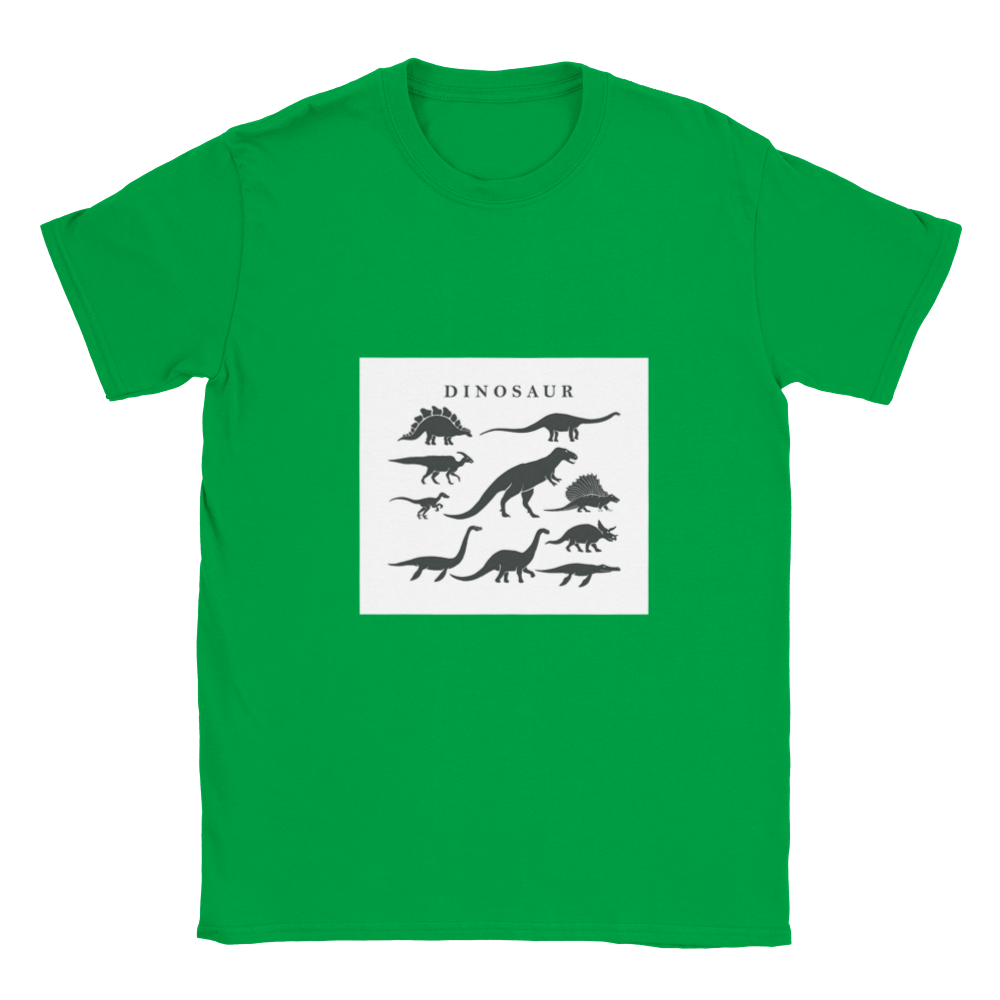 Marching dinos. Kids dinosaur T-shirt