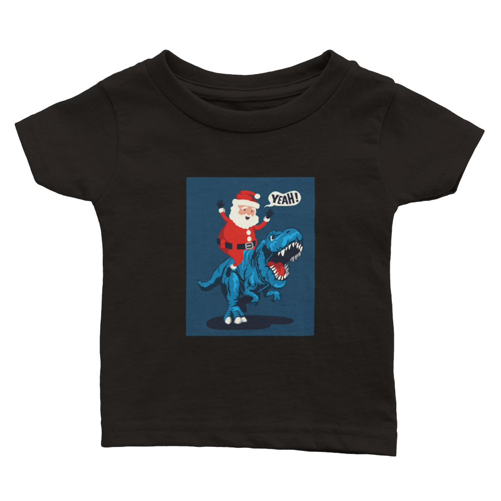 Wild Santa Baby Christmas T-shirt