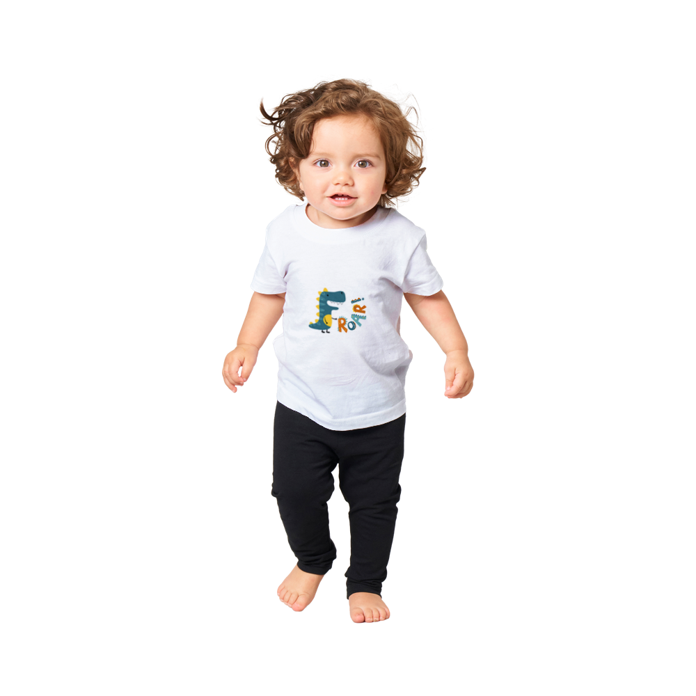 Roar dinosaur Baby T-shirt