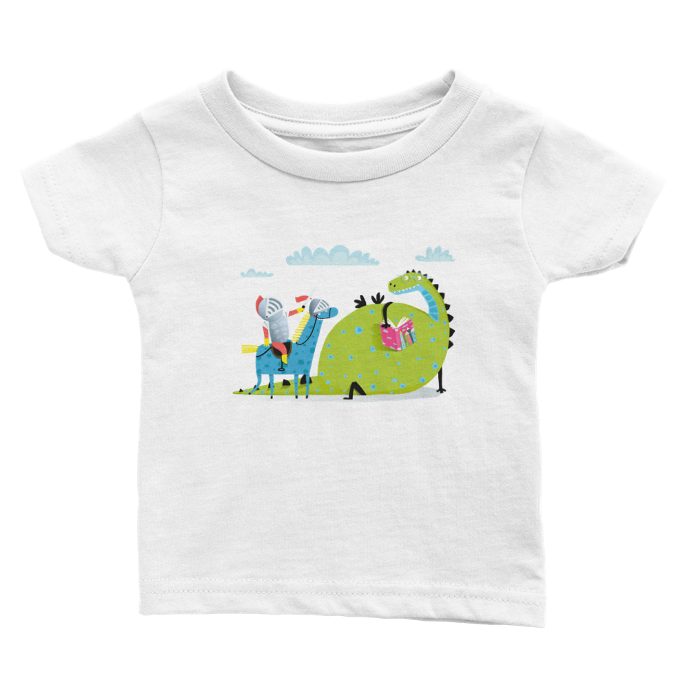 Dinosaur knight Baby T-shirt