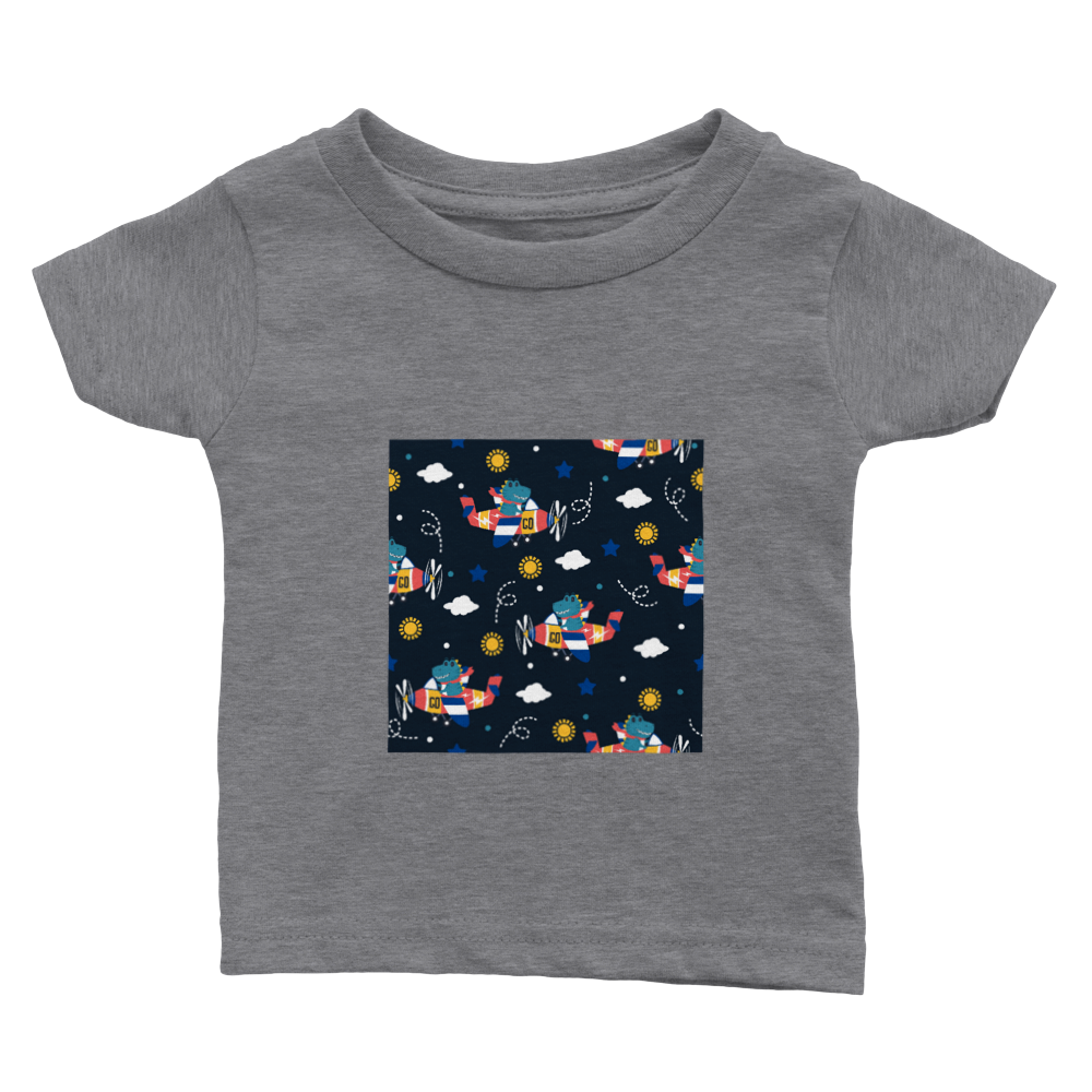 Dinosaur pilot Baby T-shirt